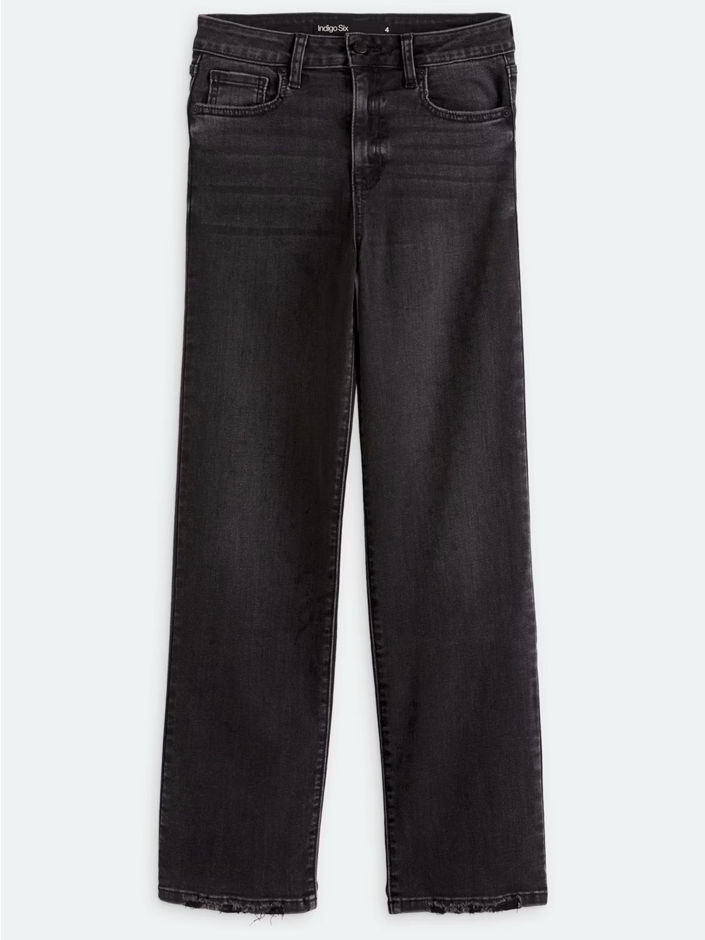 INDIGO SIX
High Rise Slim Straight Jean